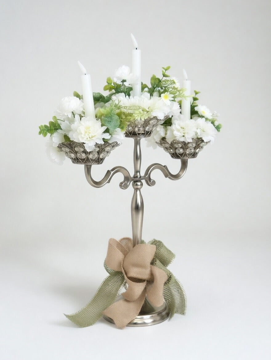 Ethereal Bloom Candelabra